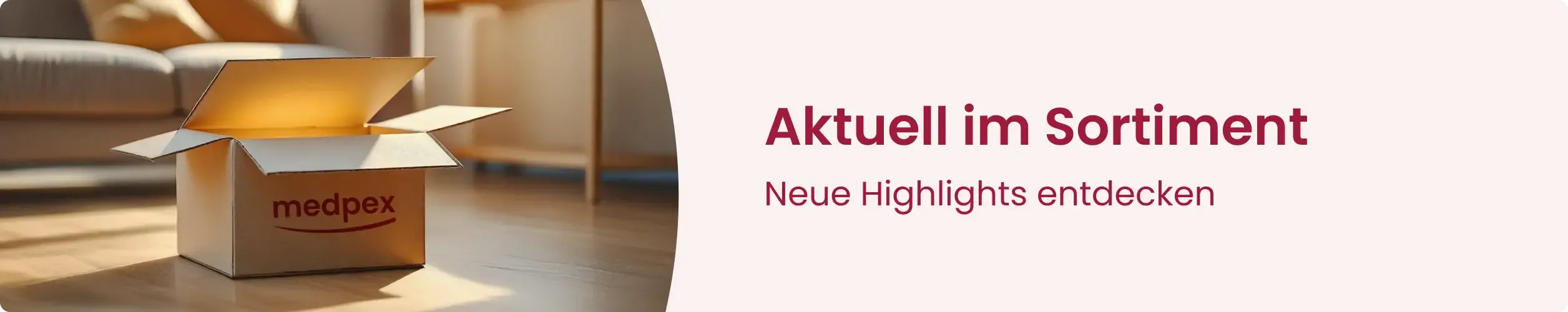 Neuheiten bei medpex