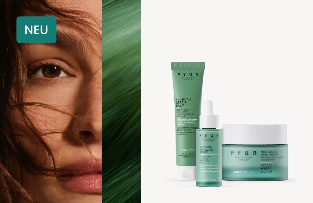 PYUR - Die Pflege für wettergestresste Haut
