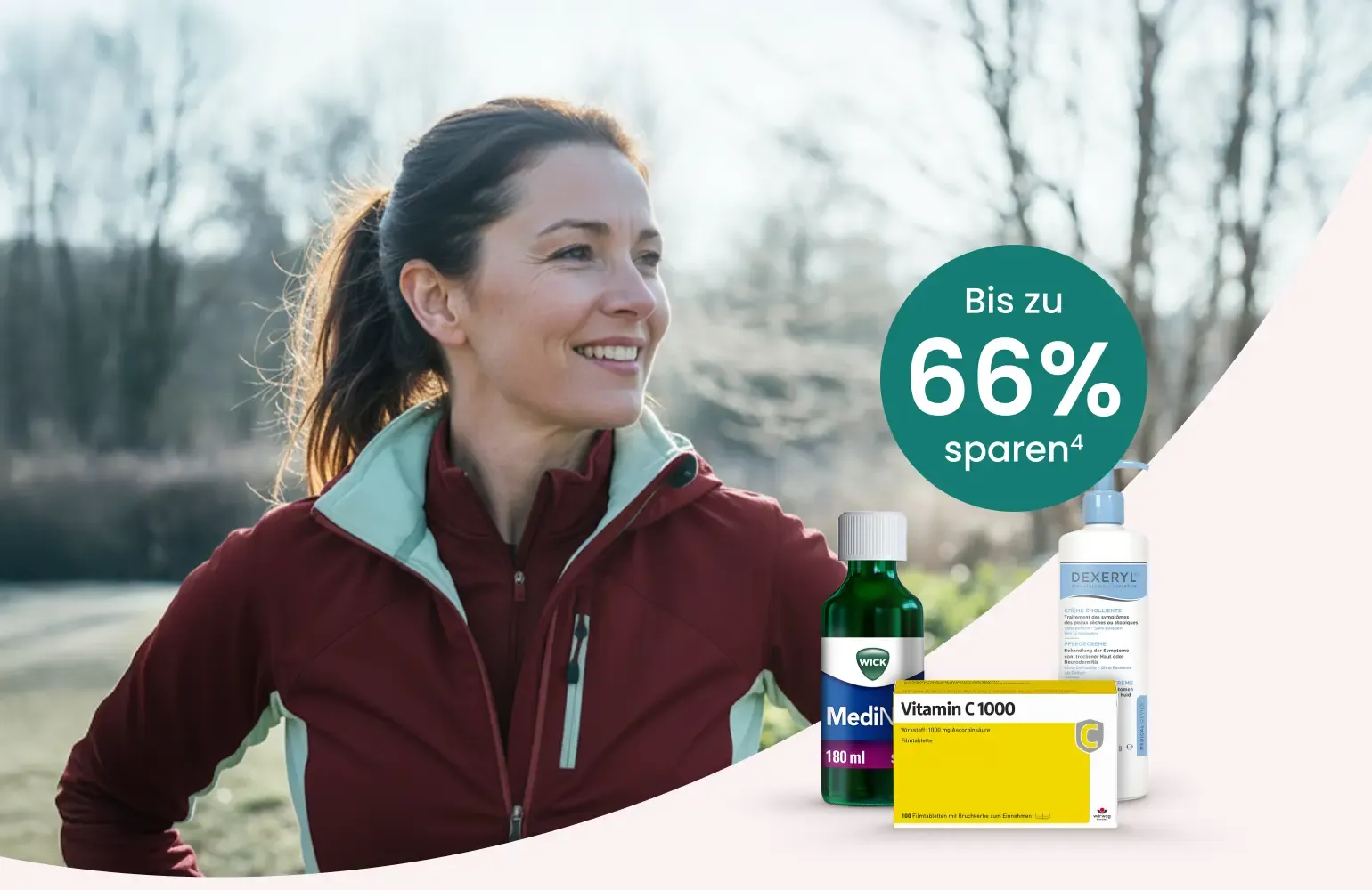 Entdecken Sie die medpex Winter Sale Angebote und sparen Sie jetzt bis zu 66% auf Gesundheitsprodukte, Beauty, Nahrungsergänzungsmittel und mehr.